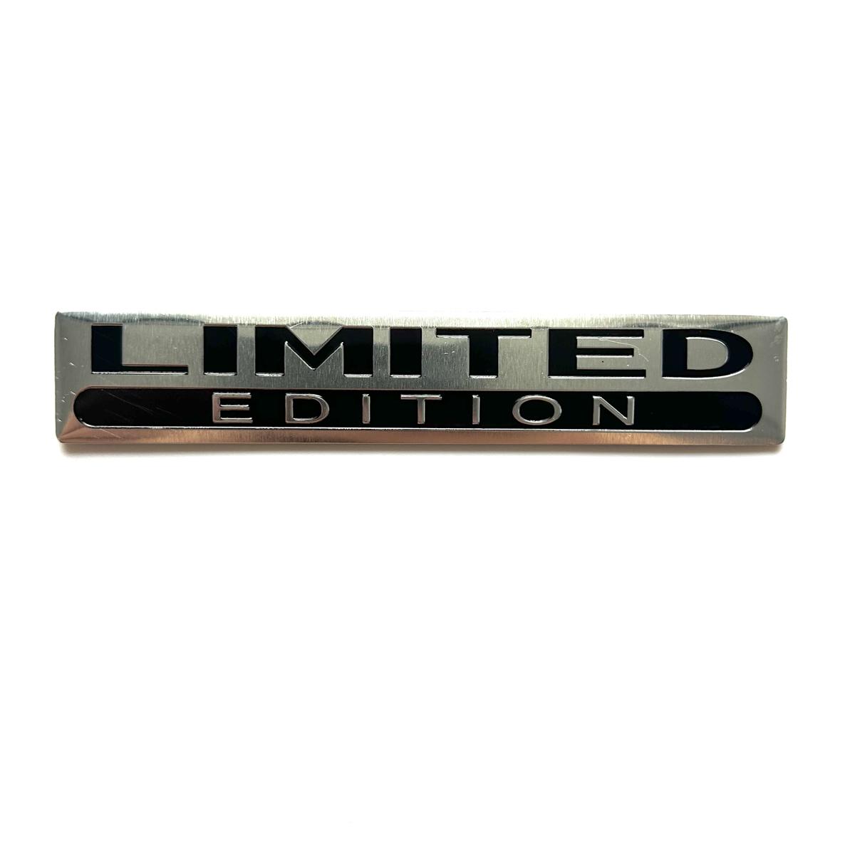 

3d Aluminum Logo Limited Edition Emblem Sticker Car Motorcycle Decal Interior Exterior Decor Badge Auto Styling Accessories
