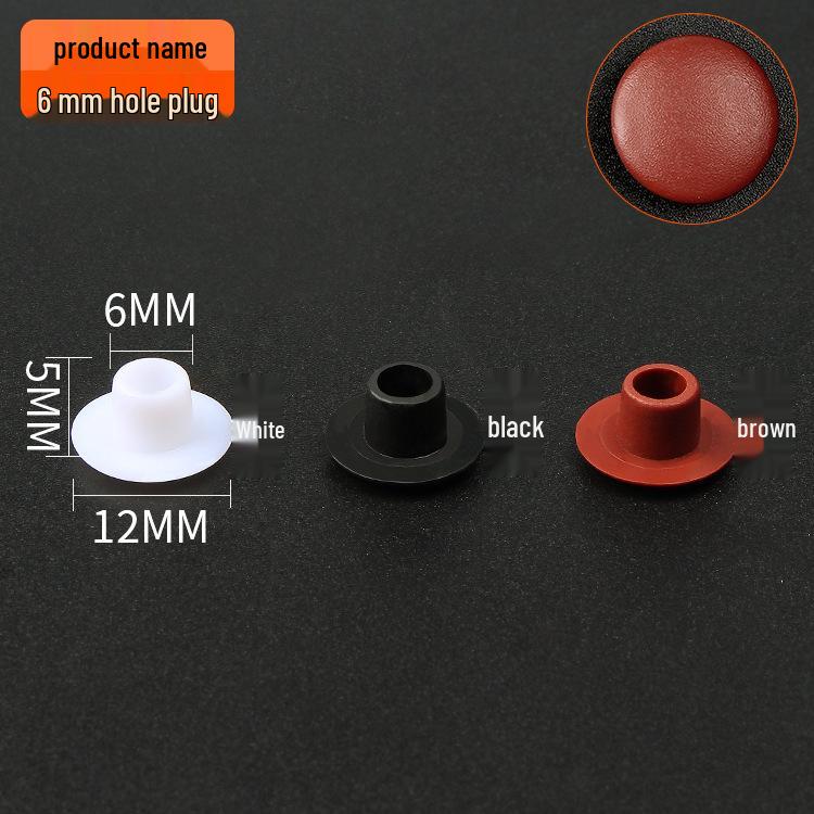 Yingya Furniture Moisture-Proof Plastic Screw Hole & Hinge Plug Cover (5-40mm).