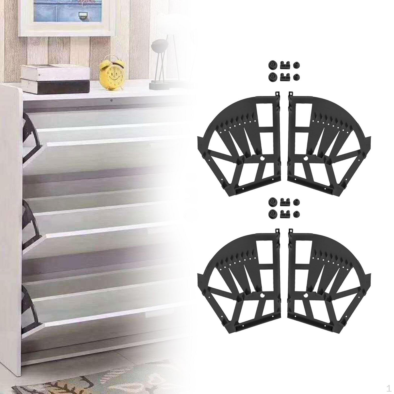 

2 шт., петли для мебельного шкафа, откидные рамы для ящика для обуви, детали с монтажными аксессуарами