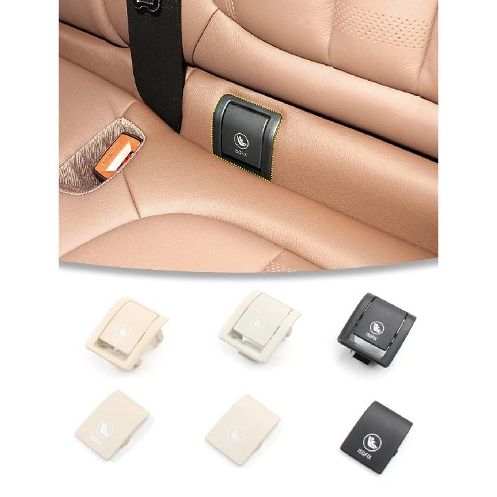 Car Rear Child Seat ISOFIX Fixing Cover for BMW X5 G05 X7 G07 Child Restraint Safety Belt Caps Replacement Parts
