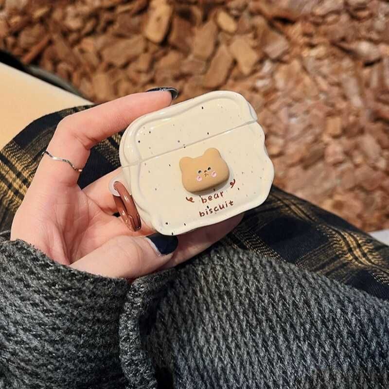 Earbuds Case 1/2 Generation Applicable Apple Headset Protective Cover Airpods3/4 Generation Pro2 Cute Silica Gel Box Huaqiang North 5 Generation