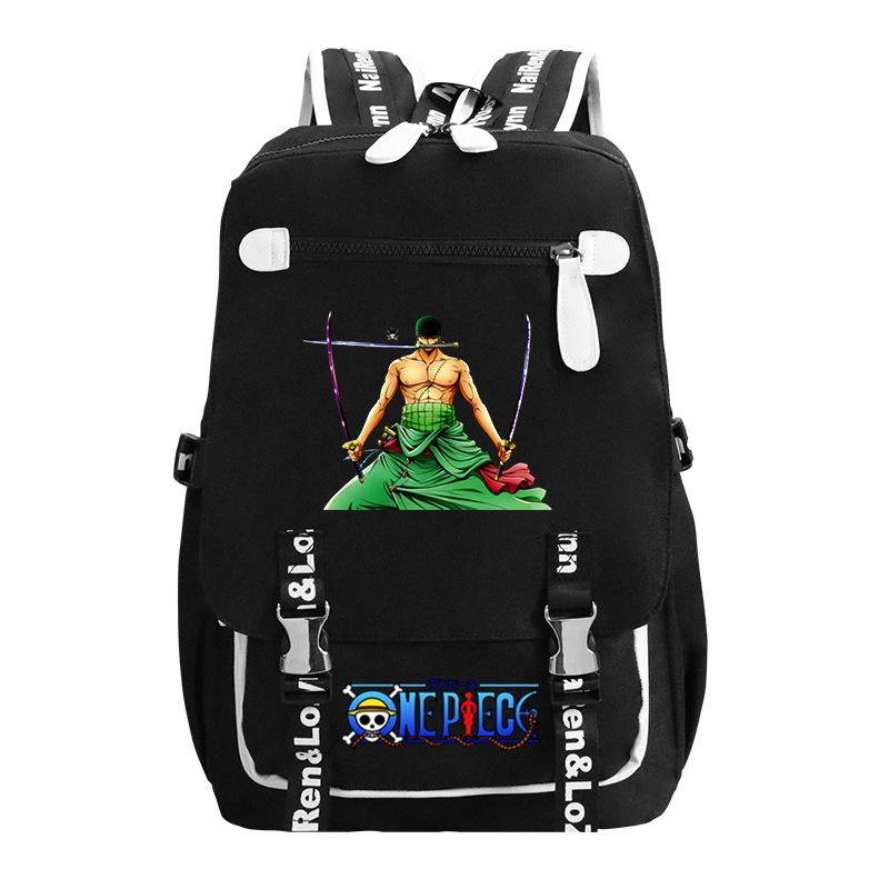 RiMan ONE PIECE Luffiello School Bag Boys ins Trendy Cool Large Capacity College Student Backpack