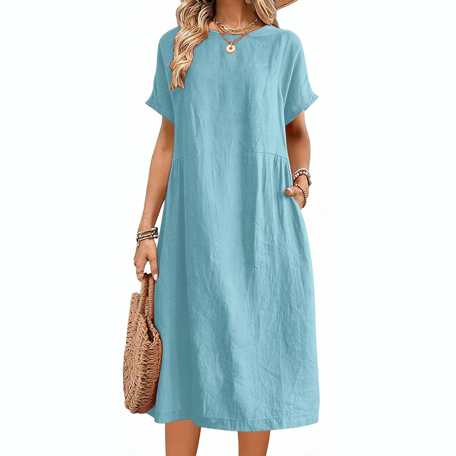 Women s Summer Casual And Comfortable Dresses M