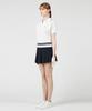 AVEN Black Elastic Pleated Skirt
