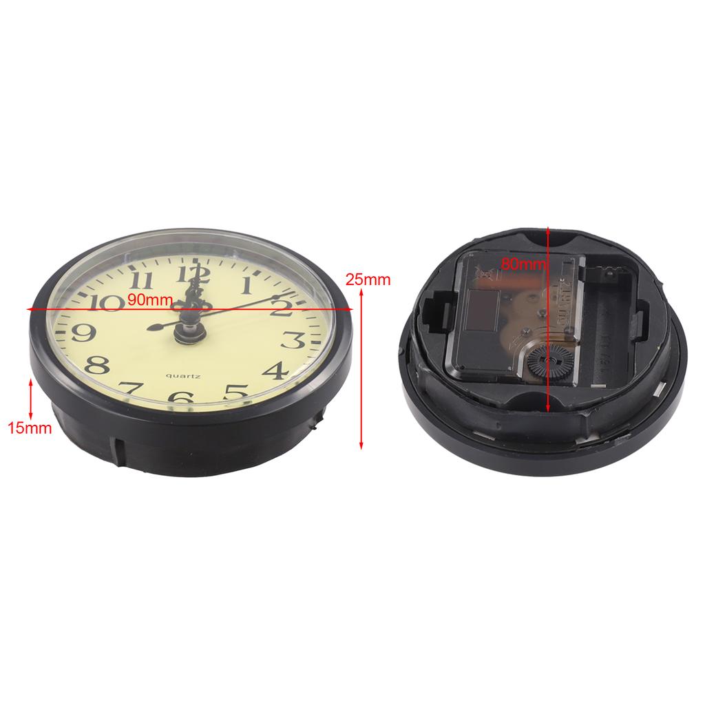 Clock Making Clock Movement Replacement Arabic Numeral Clock Part Arabic Numerals Clock 1x AA Battery Required