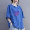 Cotton Apricot Short-sleeved T-shirt Female Summer 2024 New Niche Design Sense Loose Hong Kong Flavor Chic Tops