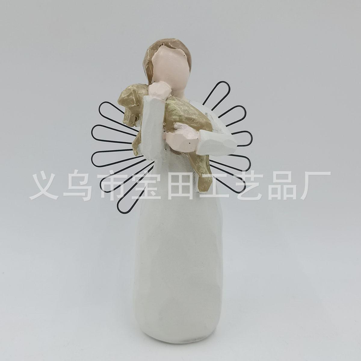 

Gifts for dog lovers, angel dog hug sculpture ornament home decoration tabletop ornament garden decoration