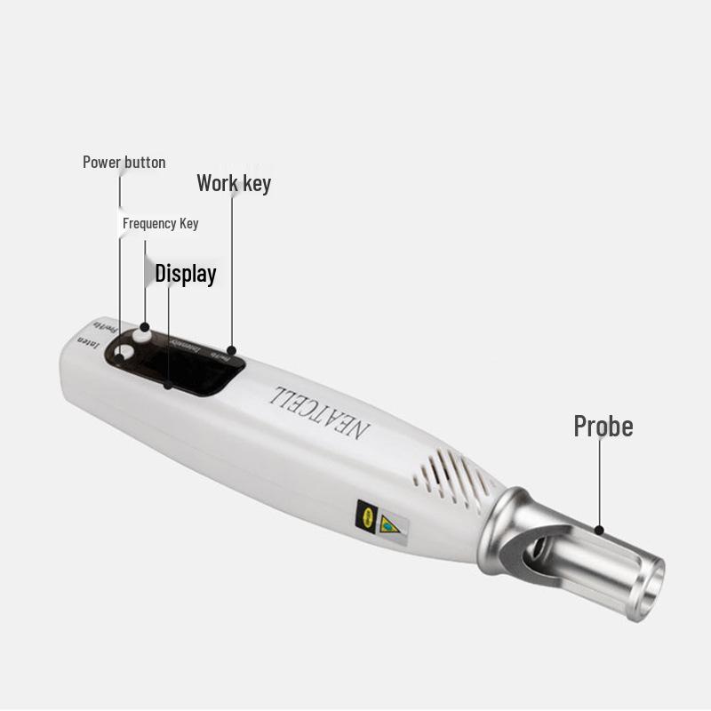 Handheld Portable Picosecond Pen for Home Use: Spot & Mole Removal Beauty Tool with Blue & Red Light Therapy