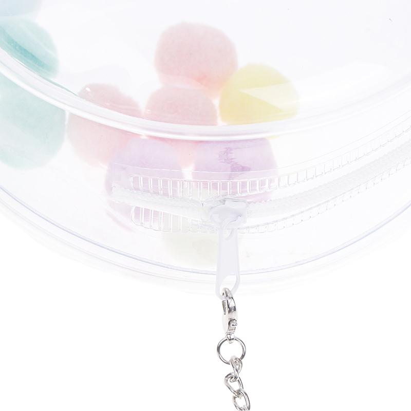 Classic Doll Storage Bags Transparent Outdoor Bag With Keychain Mystery Doll Display Storage Bags Dust-Proof Organizer Pouches