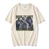 Anime Born To Shit Forced To Wipe Funny Gorilla Graphic T Shirt Unisex Women Clothes Fashion Casual Oversized Short Sleeve Tshirts