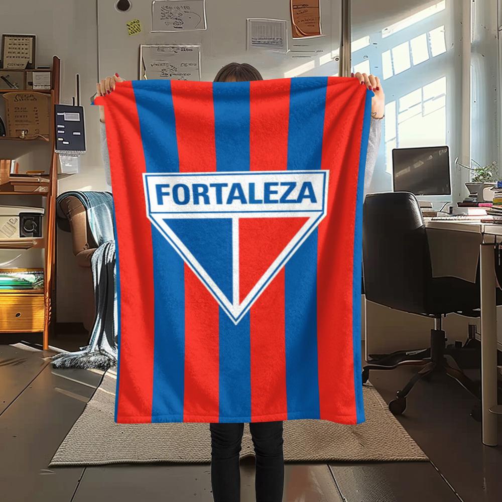 1Pc Fortaleza Print Flannel Blanket High Quality Warm Comfortable Cover for All Seasons Perfect for Gifts Home Decor