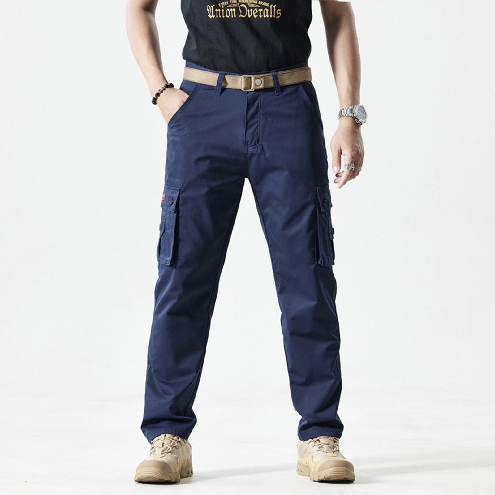 Men s Color Multi,Pocket Work Pants Men s Casual Fashion Work Pants 30