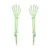 Halloween Ground Decoration, Simulated Hand Bones, Ground Skeleton Festival Courtyard Decoration Hand Bones Costume Props