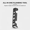 2-piece Multi-functional Sink Wrench Set, 2026 New Sink and Faucet Wrench, Suitable for Plumbing Tools In Confined Spaces.
