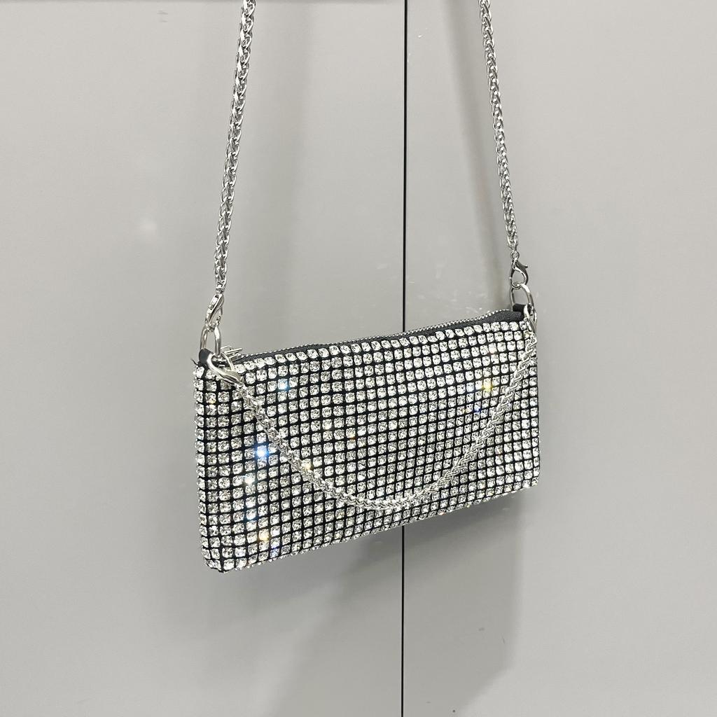 Luxury Designer Rhinestones Clutch Purse Bag for women handle bag Shoulder Bag Purse