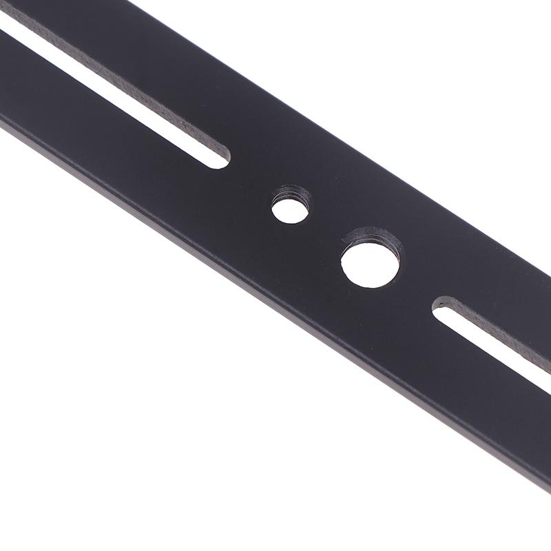 Dual Camera Mount Tripod Bracket Camera Flash Brackets Extension Bar With 1/4" Screw For Camera Dslr Led Light Stand Microphone