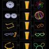 1 Set Glow Decorative Stick Kit Transformable Wearable Exciting Accessories for Glowing Nighttime Fun Stick Toys