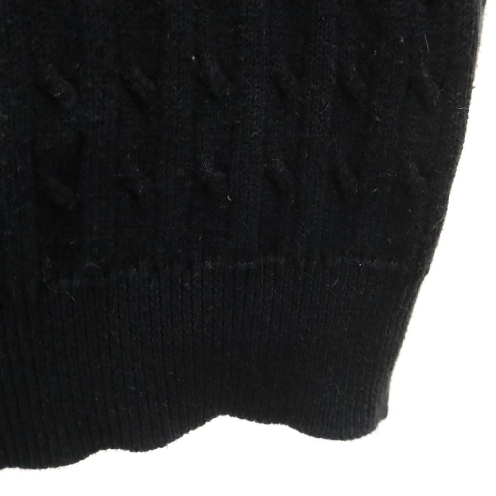 RALPH LAUREN GOLF Langarm Zopfmuster M Schwarze Serie Pullover Damen Gebraucht
