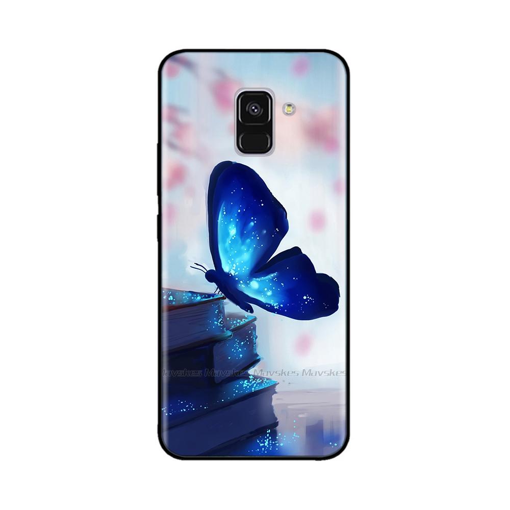 Case For Samsung Galaxy A8 2018 A530 A530F Case A8s Soft Silicone Phone Back Cover For Samsung A8 Plus 2018 A730 A730F Case Bag