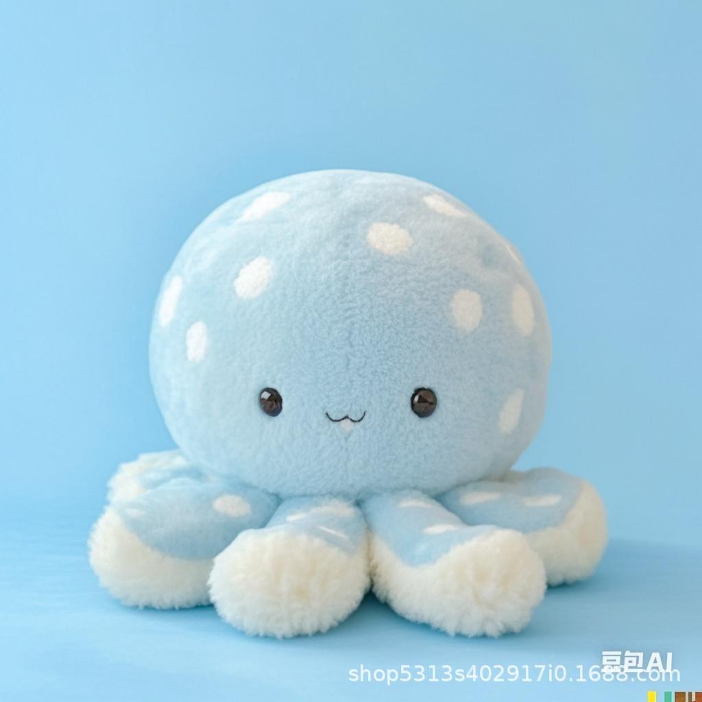 Aquarium Jellyfish Pendant Plush Doll Toy Cartoon Doll Keychain Schoolbag Pendant