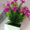 H&K Store 1Pc Artificial Cherry Blossom Simulation Flower Wedding Home Floral Bonsai Decor