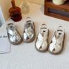 Girls' Sandals for Older Children, New Summer Models, Open-toed, Soft-soled, Princess-style Children's Beach Shoes