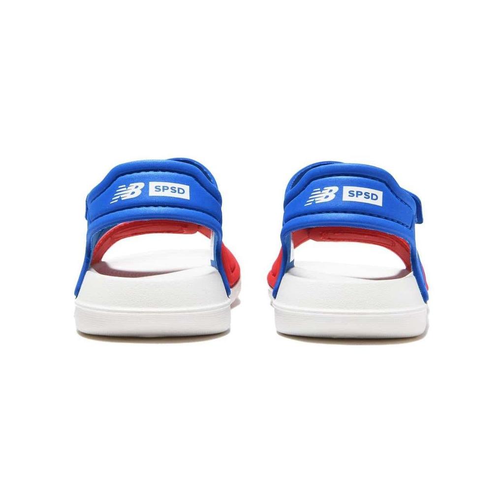 New Balance SPSD V1 Sandal C1 Versatile Comfortable Shock Absorbing Durable Low Top Walking Shoes Baby Sandal White Blue Red SIFSPSC1