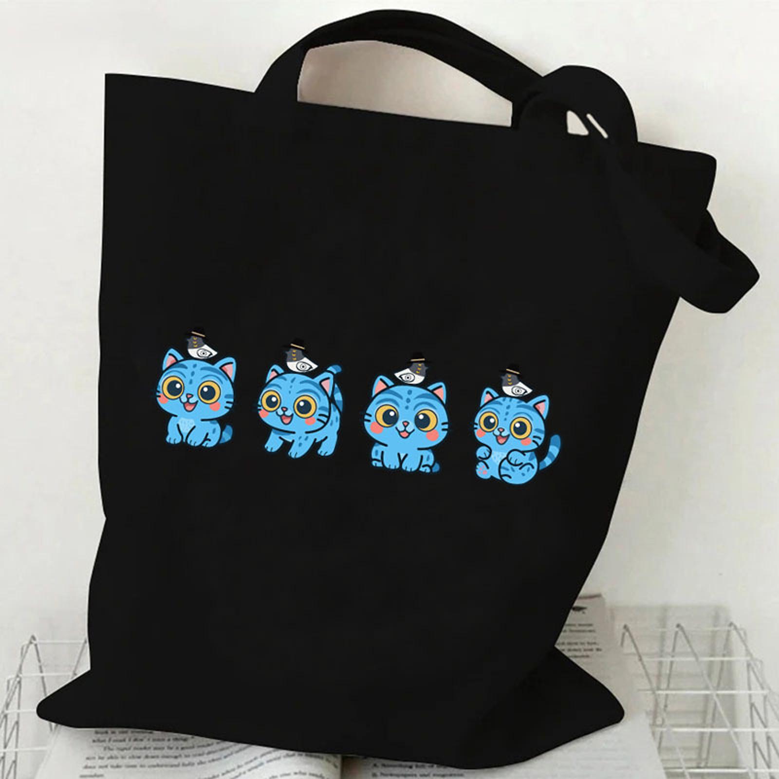 

Hunters Surrounding Printed Canvas Shopping Tote Bag With Large Capacity One Size