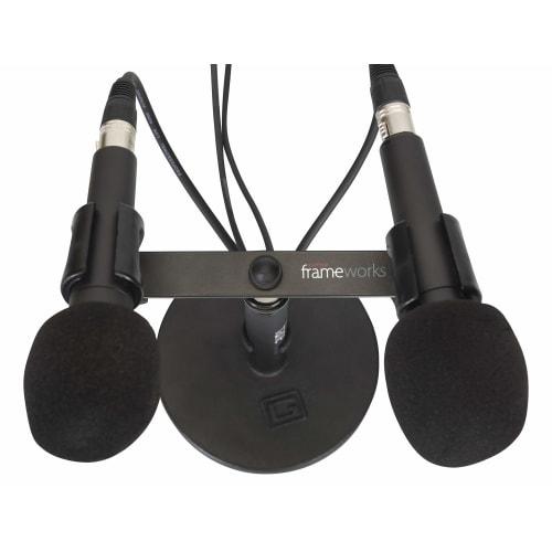 GATOR Frameworks Stereo Microphone Bar GFWMIC1TO2