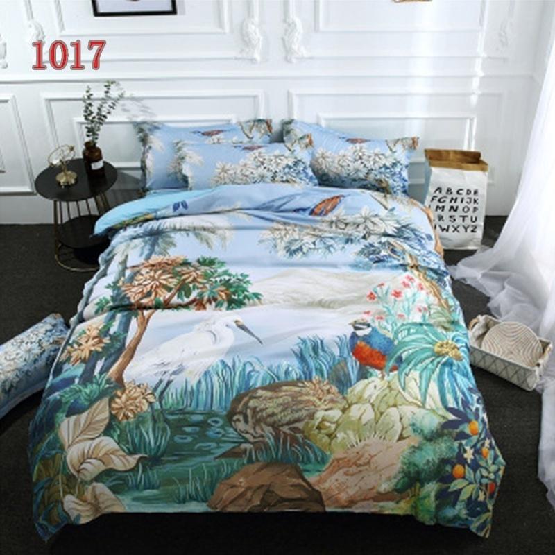 WTEMPO Airdom Nuovo Design Set Biancheria da Letto 3D Copriletto Stampato Bohemia Matrimoniale King Poliestere Biancheria da Letto 3pz