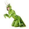Unisex Animal Jumpsuit Costume - Praying Mantis Full-Body Outfit for Cosplay,Theme Parties - Funny Insect Onesie for Adults
