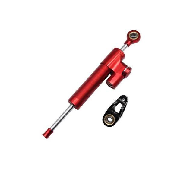 Universal Motorcycle Adjustable Steering  255mm Damper Stabilizer Linear Reversed Safe Control CNC