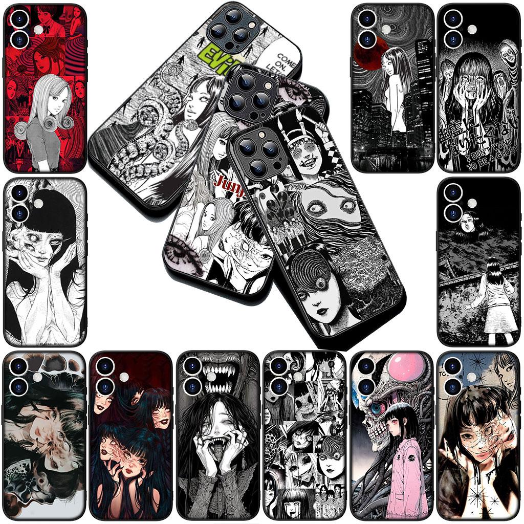 Phone Cover for Samsung Galaxy S22 S21 S20 FE Ultra Plus A07 A17 A15 A16 A25 A57 A37 Case Comics Junjis Tomie Ito Collection