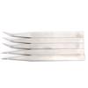5pcs Stainless Steel Tweezers Straight & Curved Tweezers Hand Repair Tools