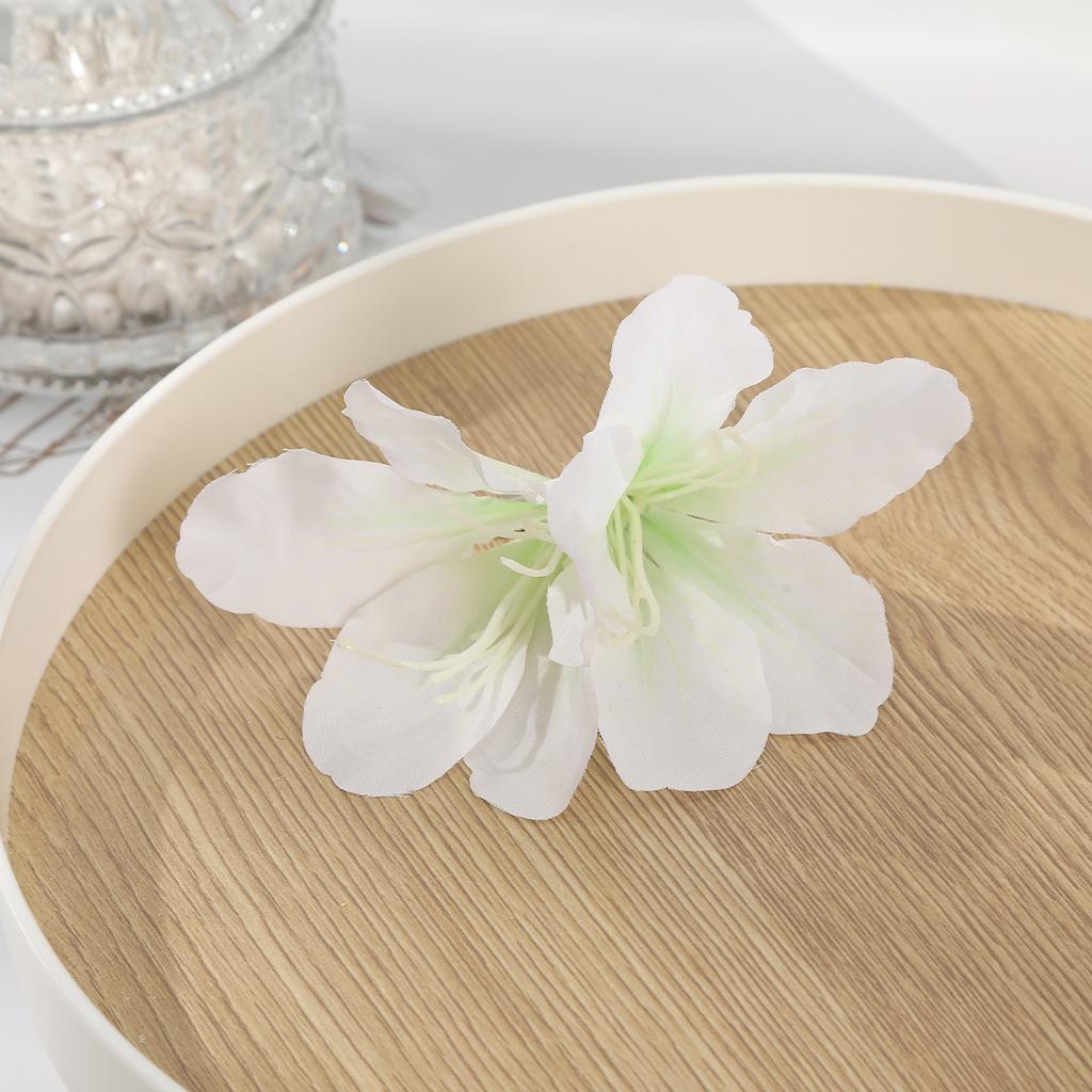 AWAYTR Bohemia Canna Blomster Små Hårklemmer Hawaii Brudeblomster Hårklemmer Hårnåler Spenne For Bryllup Hårtilbehør