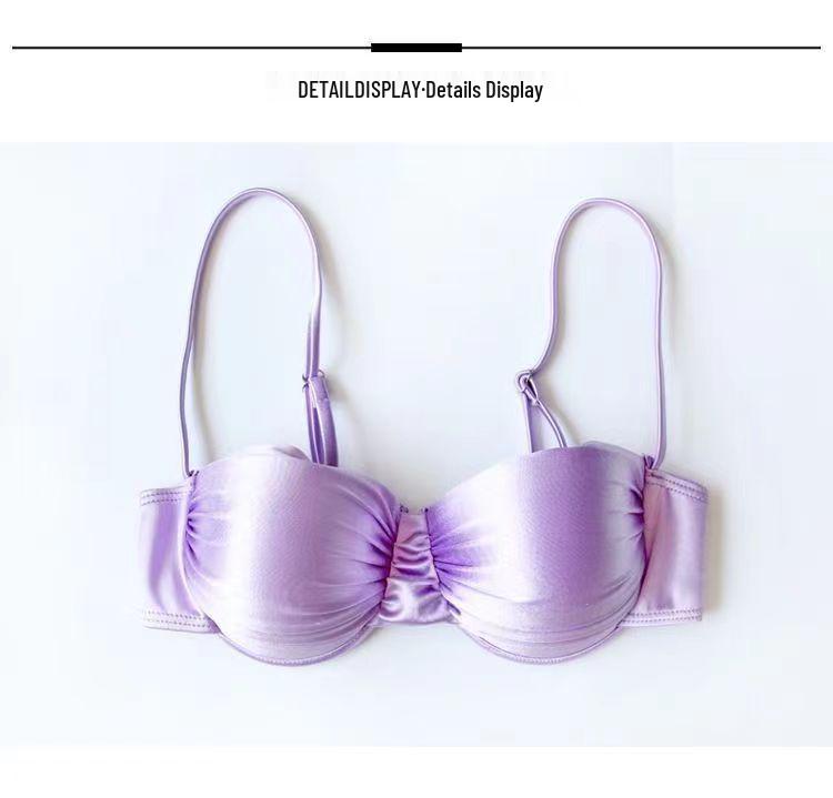 Thai-Style Glamorous High-Shine Hot Girl Swimsuit Bikini with Hip-Hugging Skirt