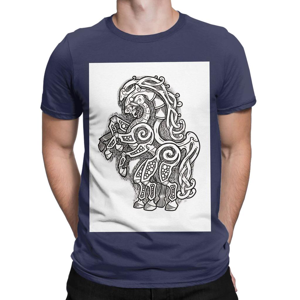 Sleipnir Funny Graphic 100 Cotton Tshirt Sleipnir Tops Tees For Unisex
