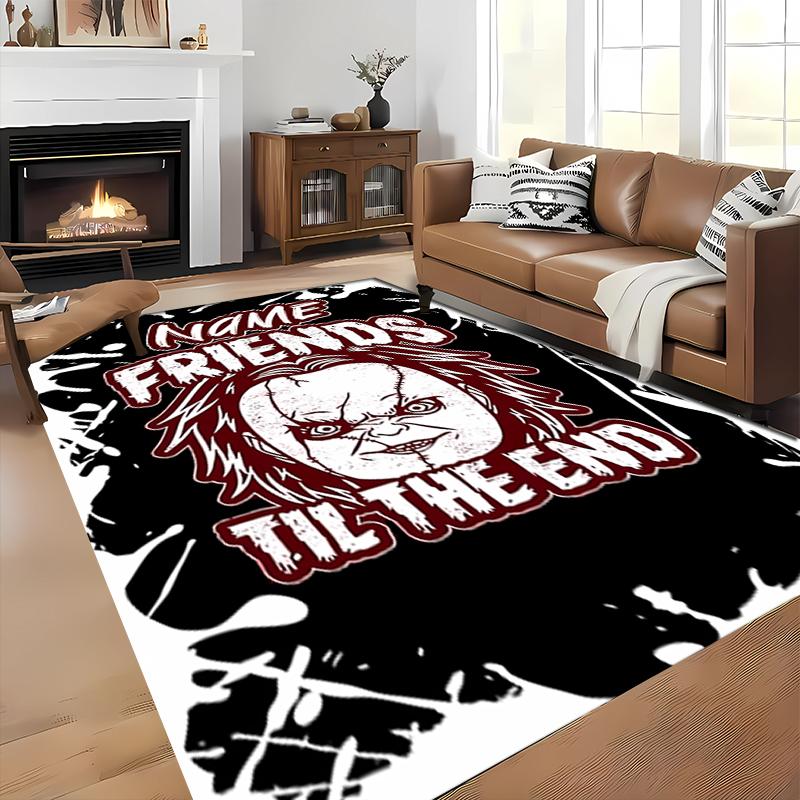 Custom personalization Chucky Area Rug - Perfect For Kitchen, Bathroom,Laundry Room Decor Large Size Available,Gift All Seasons