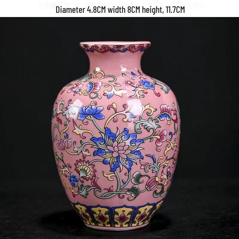 Antique Blue and White Chinese Porcelain Vase - European & American Handicraft for Flower Arrangements