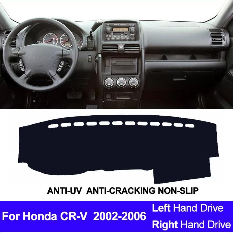 

Для Honda CR-V CRV 2002 2003 2004 2005 2006 крышка приборной панели автомобиля коврик для приборной панели коврик для приборной доски ковер авто солнцезащитный коврик для приборной панели автомобиля