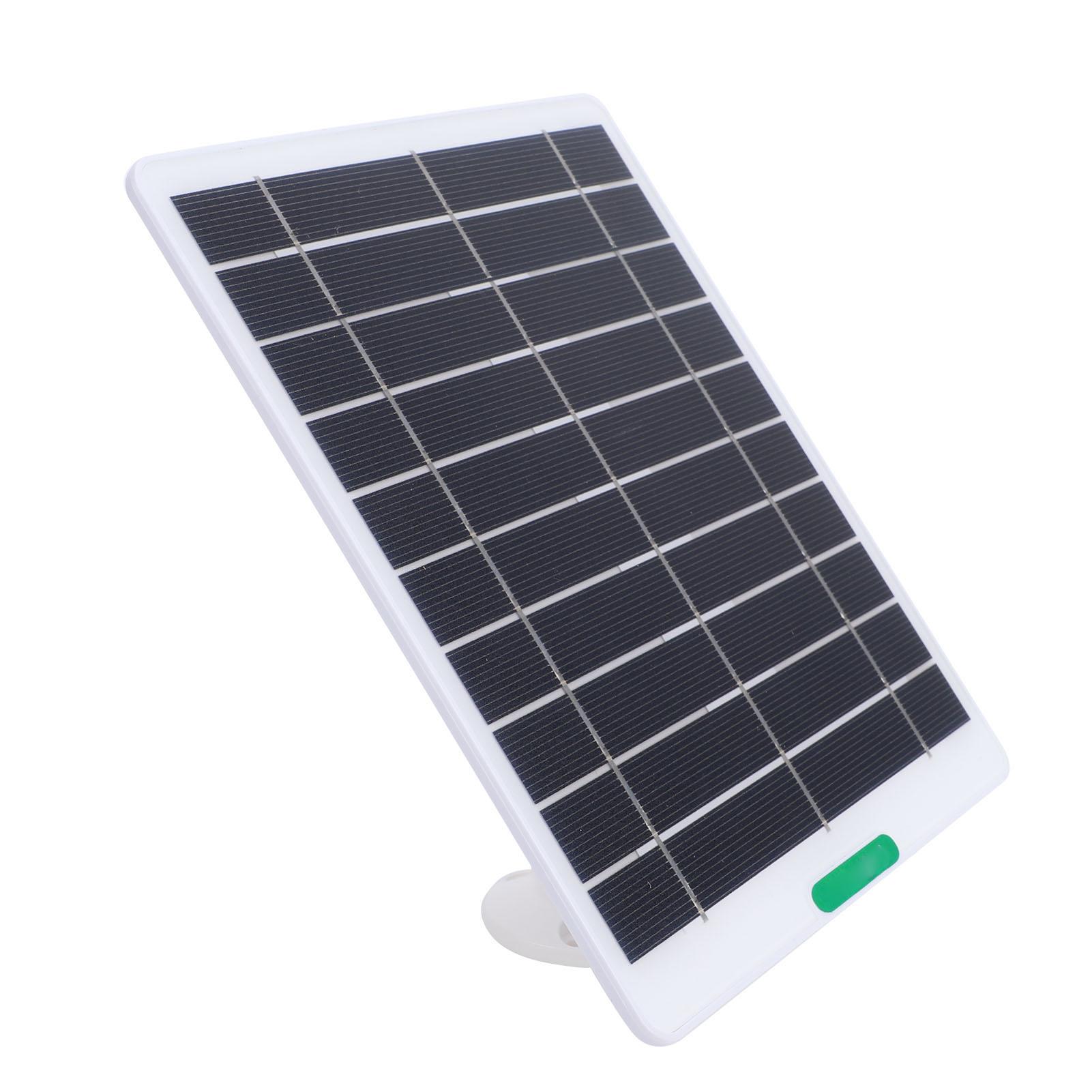 

5W Solar Panel Solar with Type C Port for Security Camera Doorbell Outdoor Indoor Use