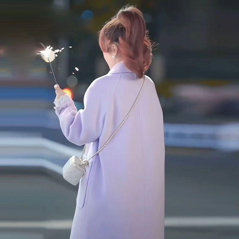 2025 Autumn/Winter Hepburn Petite Design Wool-Blend Duffle Coat