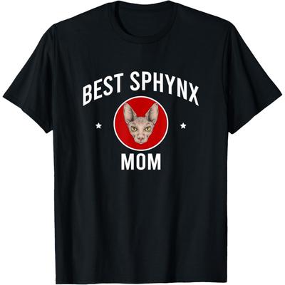 Sphynx Egypte Haarloze Katachtigen Spreuken T-shirt(8)
