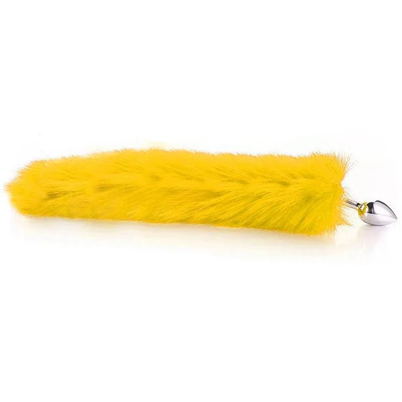 Sexy Fox Anal Plug Tail Sex Toys for Women Adult Sex Product Men Dilatation Cosplay Metal Backyard Butt Plug G-spot Stimulation