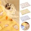 Soft Pet Blanket Rest Cat Blanket New Kennel Quilt  Household Pet