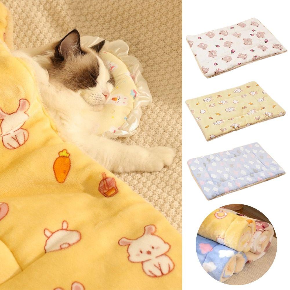 Soft Pet Blanket Rest Cat Blanket New Kennel Quilt Household Pet