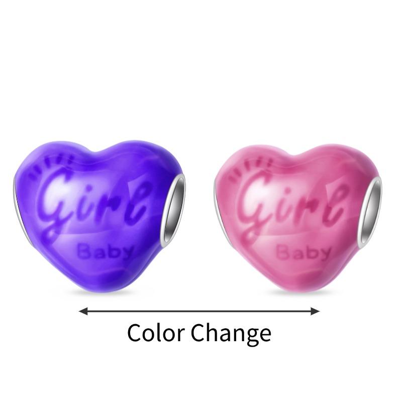 

Copperoriginal Colorful Butterfly Charms Chameleon Travel Perfume Heart Charm Bead For 3Mm Bracelet Women Fine Jewelry Gift