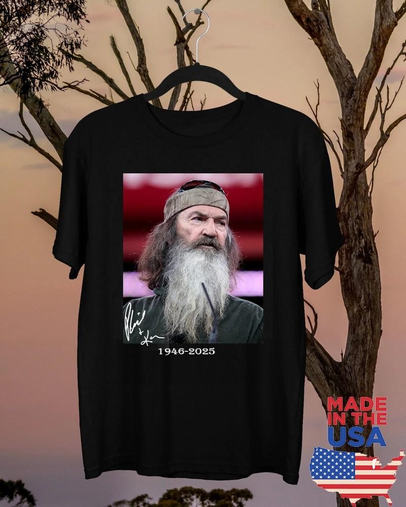 Phil Robertson REST IN PEACE 1946-2025  Full Size S-3XL Unisex T-Shirt XXXL
