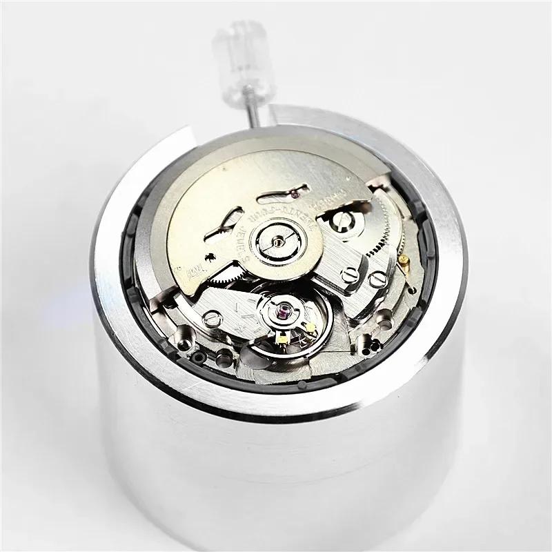 Japan Original Nh35 Werk Krone bei 3.8 3 6 Nh35A Mit Schwarzem Datum Automatik Mechanische Uhr Zifferblatt Mods Reparatur Uhrmacher