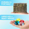 Kinder Tauch Edelstein Spielzeug Piraten Schatzkiste Bunte Diamanten Unterwasser Schwimmtraining Wasserspielzeug